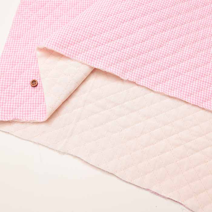 Cotton yarn-dyed check quilt fabric <All stitches> - nomura tailor