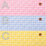 Cotton yarn-dyed check quilt fabric <All stitches> - nomura tailor