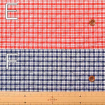 Cotton yarn-dyed check quilt fabric <All stitches> - nomura tailor