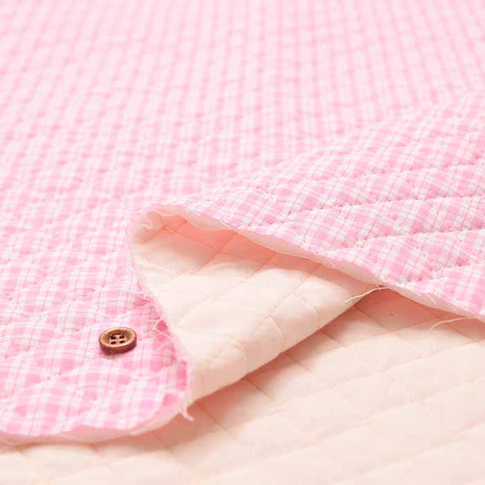 Cotton yarn-dyed check quilt fabric <All stitches> - nomura tailor