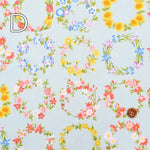 Cotton Ox Printed Fabric Four Seasons Leaf - nomura tailor