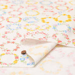 Cotton Ox Printed Fabric Four Seasons Leaf - nomura tailor