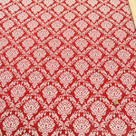 Cotton Oxford Dyed Base Fabric - Damask Printed - nomura tailor