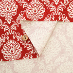 Cotton Oxford Dyed Base Fabric - Damask Printed - nomura tailor