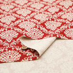 Cotton Oxford Dyed Base Fabric - Damask Printed - nomura tailor