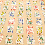 Cotton Oxford Printed Fabric - HAPPY BAG - nomura tailor