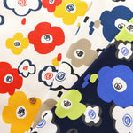 Cotton Oxford Printed Fabric - Flowers - nomura tailor