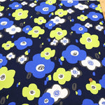 Cotton Oxford Printed Fabric - Flowers - nomura tailor
