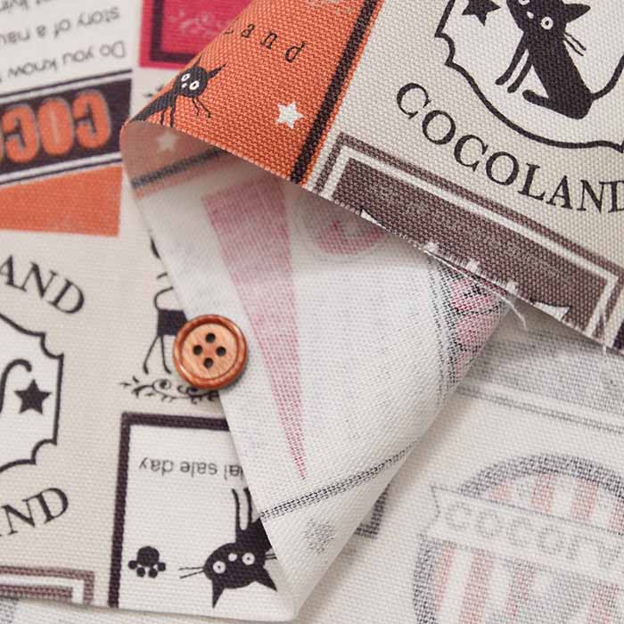 Cotton Ox Printed Fabric Cocoland Label - nomura tailor