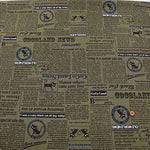 Cotton Ox Printed Fabric Cocoland Newspaper - nomura tailor