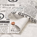 Cotton Ox Printed Fabric Cocoland Newspaper - nomura tailor