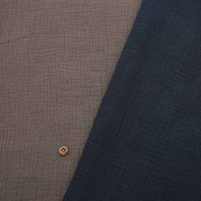 Made in China Poko Poko Cotton Double Gauze Fabric, Plain - nomura tailor