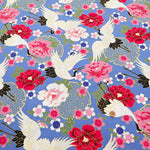 Cotton Scare Lame (Glitter) Fabric - Crane - nomura tailor