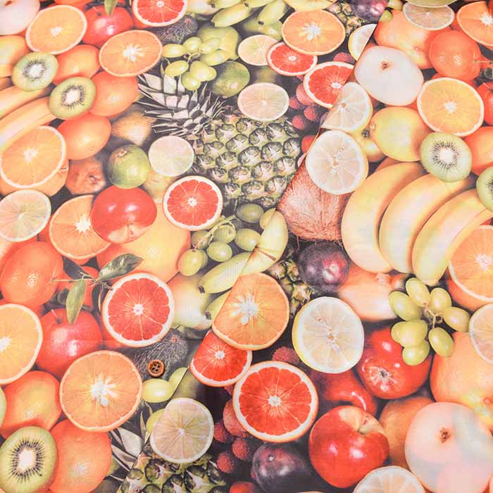 Water -repellent polyester Oxprint fabric fruit fruit - nomura tailor