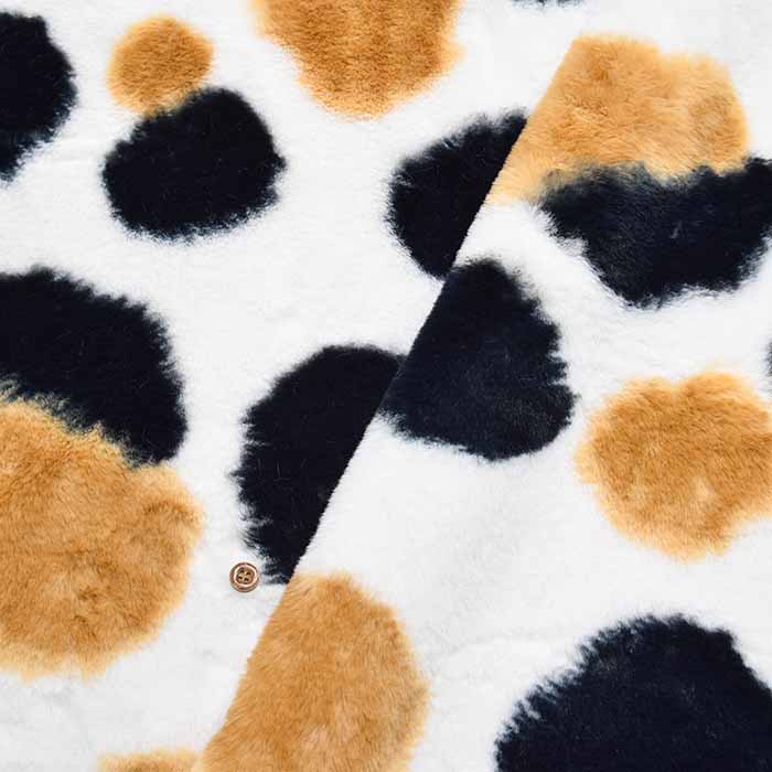 Polyester Boa Fabric Tortoiseshell Cat - nomura tailor