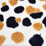 Polyester Boa Fabric Tortoiseshell Cat - nomura tailor