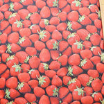 China polyester printed fabric Strawberry - nomura tailor