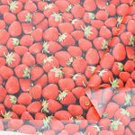 China polyester printed fabric Strawberry - nomura tailor