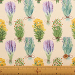 Made in China Water repellent Polyester Oxford Fabric - Dried Flower - nomura tailor