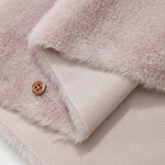 Polyester fluffy rabbit boa fabric Solid color made in China - nomura tailor