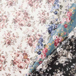 Cotton sheeting printed laminated fabric <Non-finish> Flower - nomura tailor