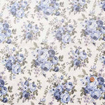 Cotton sheeting printed laminated fabric <Non-finish> Flower - nomura tailor