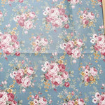 Cotton sheeting printed laminated fabric <Non-finish> Flower - nomura tailor