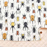 Cotton CB Poprin Cilting Fabric <All Hole> Insects - nomura tailor