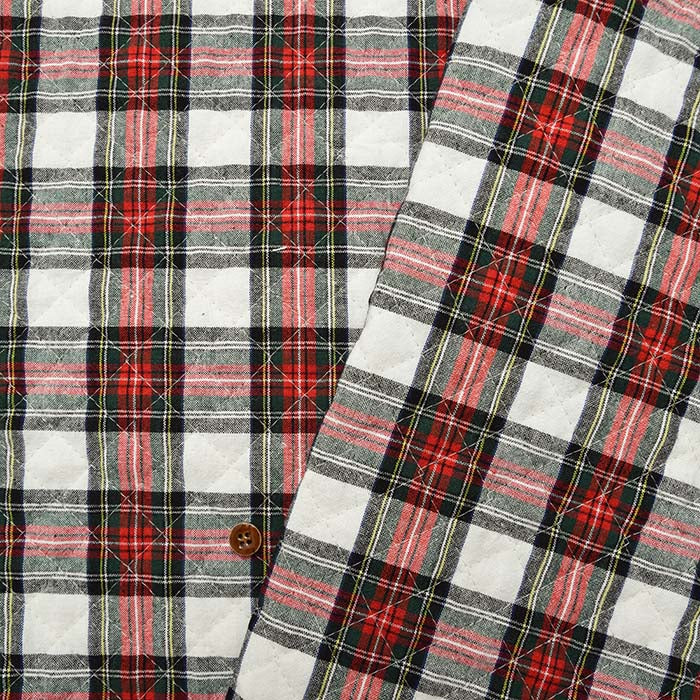 Made in China, pre -dyed check all needle quilt - nomura tailor