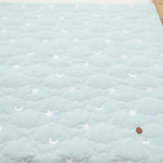 Made in China Nylon Quilted Fabric - Moon and Star Embroidery - nomura tailor