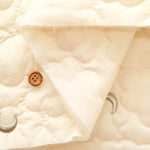 Made in China Nylon Quilted Fabric - Moon and Star Embroidery - nomura tailor