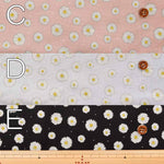 Cotton sheeting print fabric Mini Daisy - nomura tailor