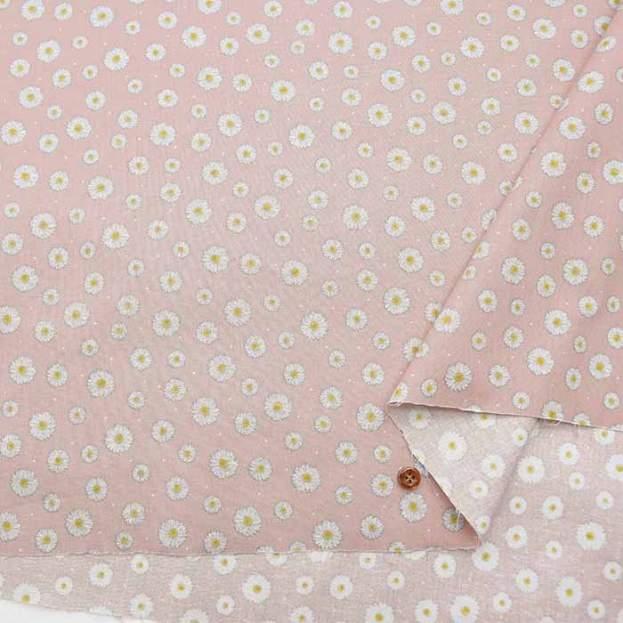 Cotton sheeting print fabric Mini Daisy - nomura tailor