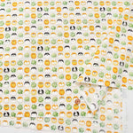 Cotton Scare Print Fabric Menkoi Wa Shiba-inu Manjuu - nomura tailor