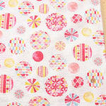 Cotton Ripple Printed Fabric Festival Cotton Ripple Printed Fabric Shabondama - nomura tailor