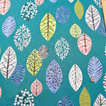 Cotton oxford printed fabric Leaf - nomura tailor