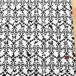 Cotton Ox Printed Fabric Fancy Damask - nomura tailor