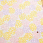 Cotton piqué dobby print fabric SAKURA - nomura tailor