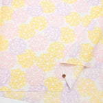 Cotton piqué dobby print fabric SAKURA - nomura tailor