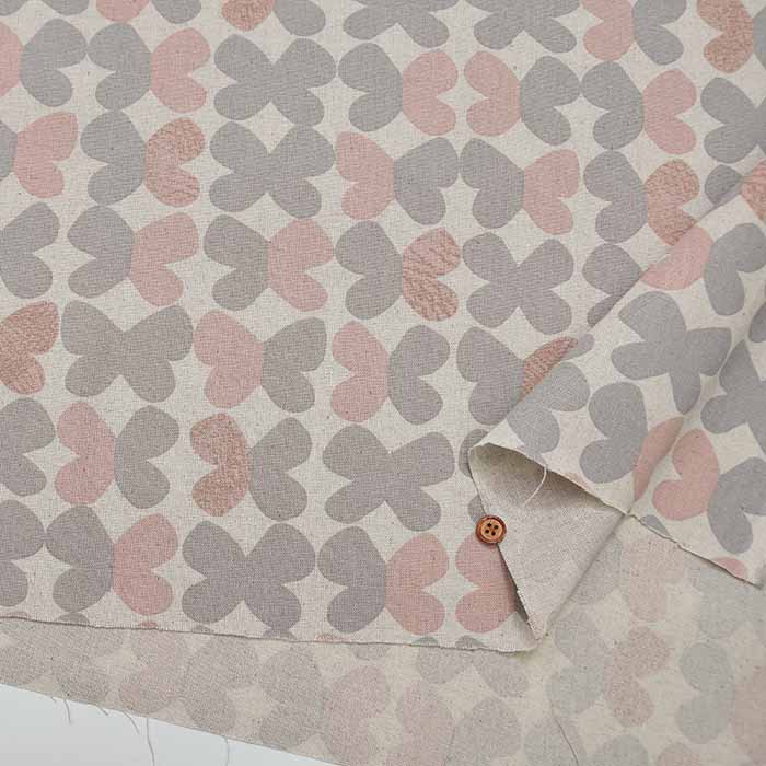 C/L Canvas Printed Fabric "Butterfly - nomura tailor