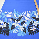 T/C print fabric Hawaiian plumeria and turtle - nomura tailor