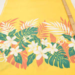 T/C print fabric Hawaiian plumeria and turtle - nomura tailor