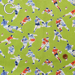 Cotton CB printed fabric Rugby boy - nomura tailor