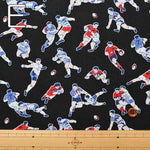 Cotton CB printed fabric Rugby boy - nomura tailor