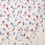 Cotton CB printed fabric Rugby boy - nomura tailor