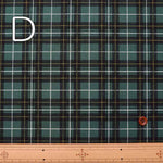 Cotton 20 Sheeting Printed Fabric Tartan Check - nomura tailor