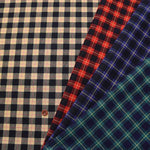 Cotton 20 Sheeting Printed Fabric Gingham Check - nomura tailor