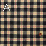 Cotton 20 Sheeting Printed Fabric Gingham Check - nomura tailor