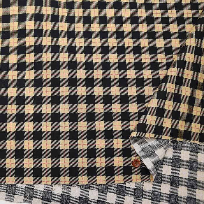 Cotton 20 Sheeting Printed Fabric Gingham Check - nomura tailor