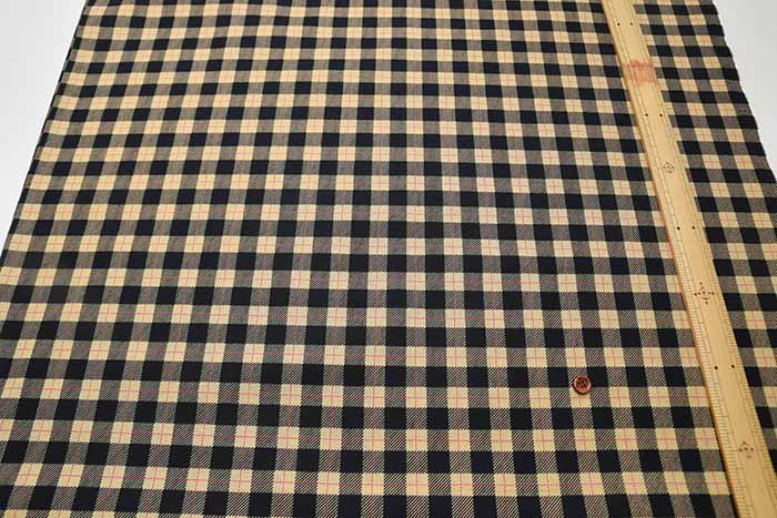 Cotton 20 Sheeting Printed Fabric Gingham Check - nomura tailor